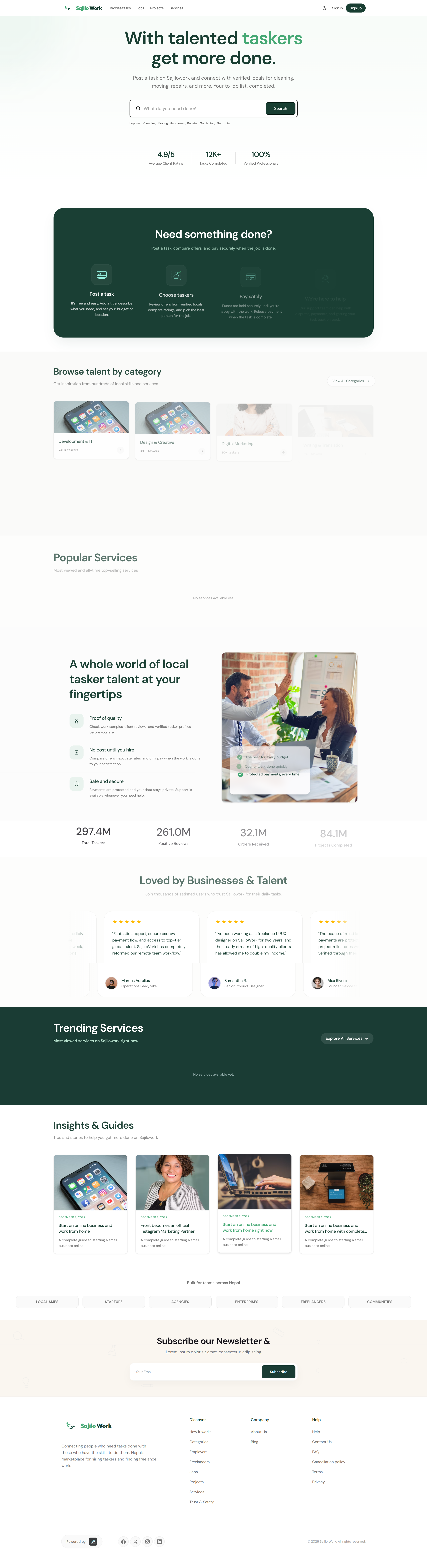 SajiloWork screenshot 1