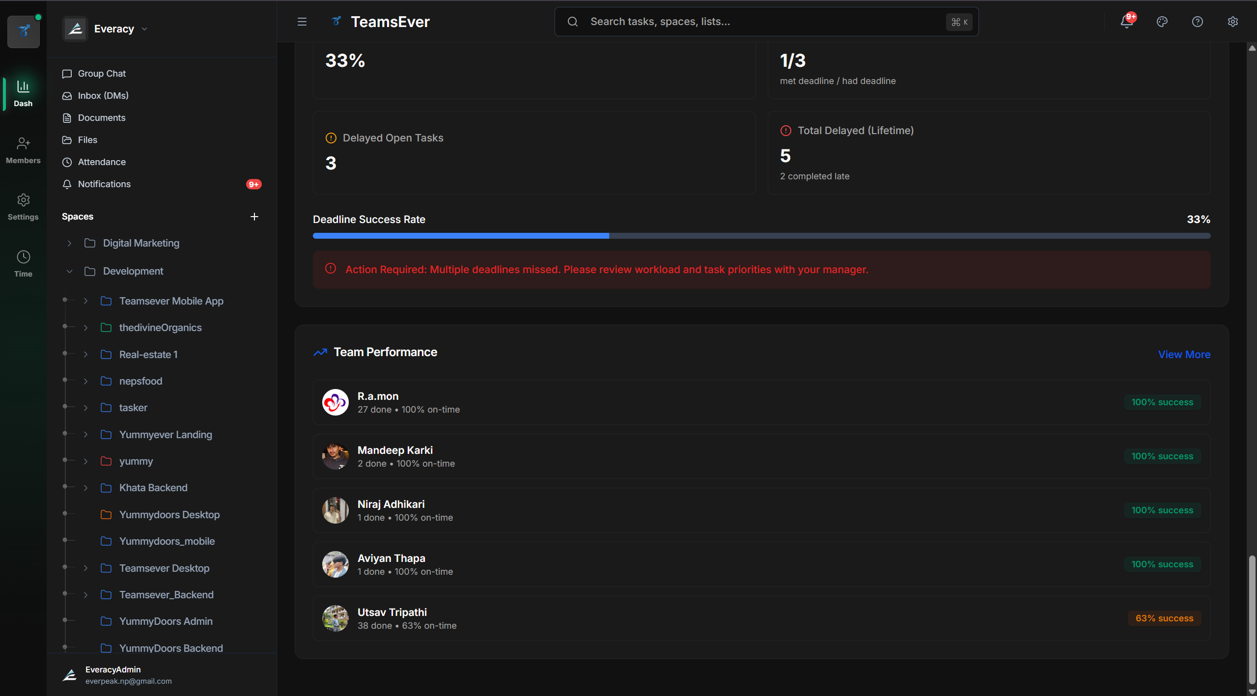 Teamsever screenshot 5